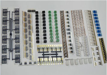 電子連接器注塑機成型樣品